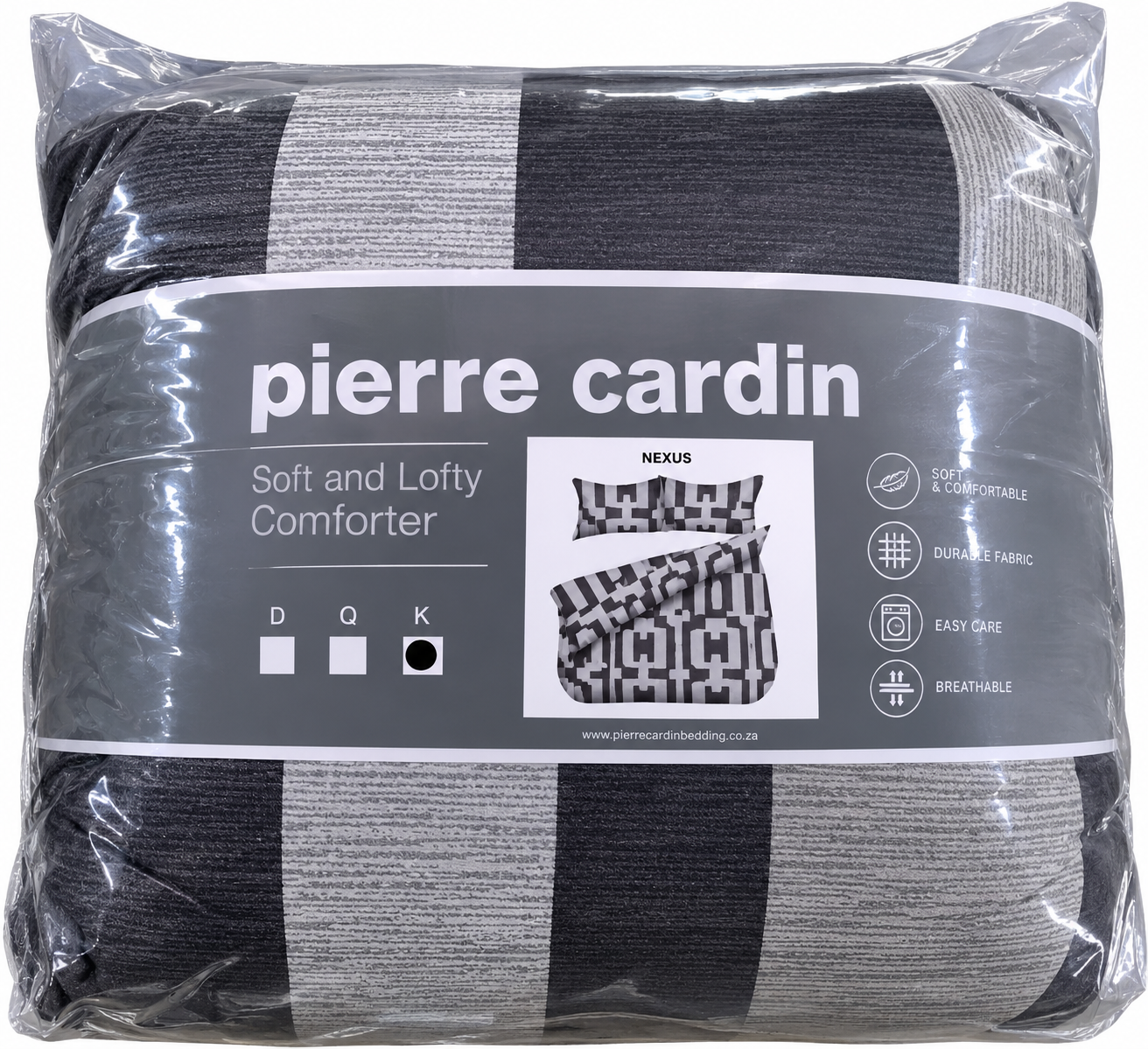 Pierre Cardin Soft & Lofty Comforter – Nexus - Image 2
