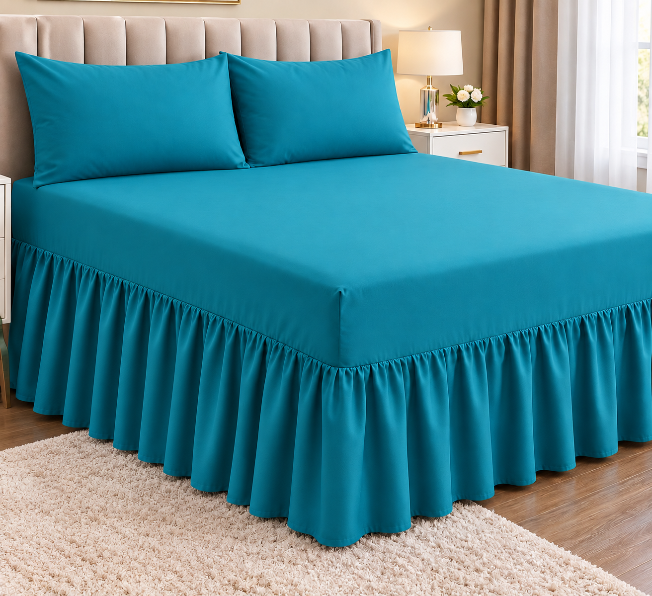 Pierre Cardin Le Intro Collection – Silky Touch Easy Fit Combo | Teal Blue