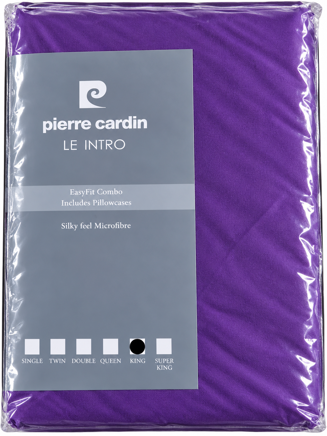 Pierre Cardin Le Intro Collection – Silky Touch Easy Fit Combo | Purple - Image 2
