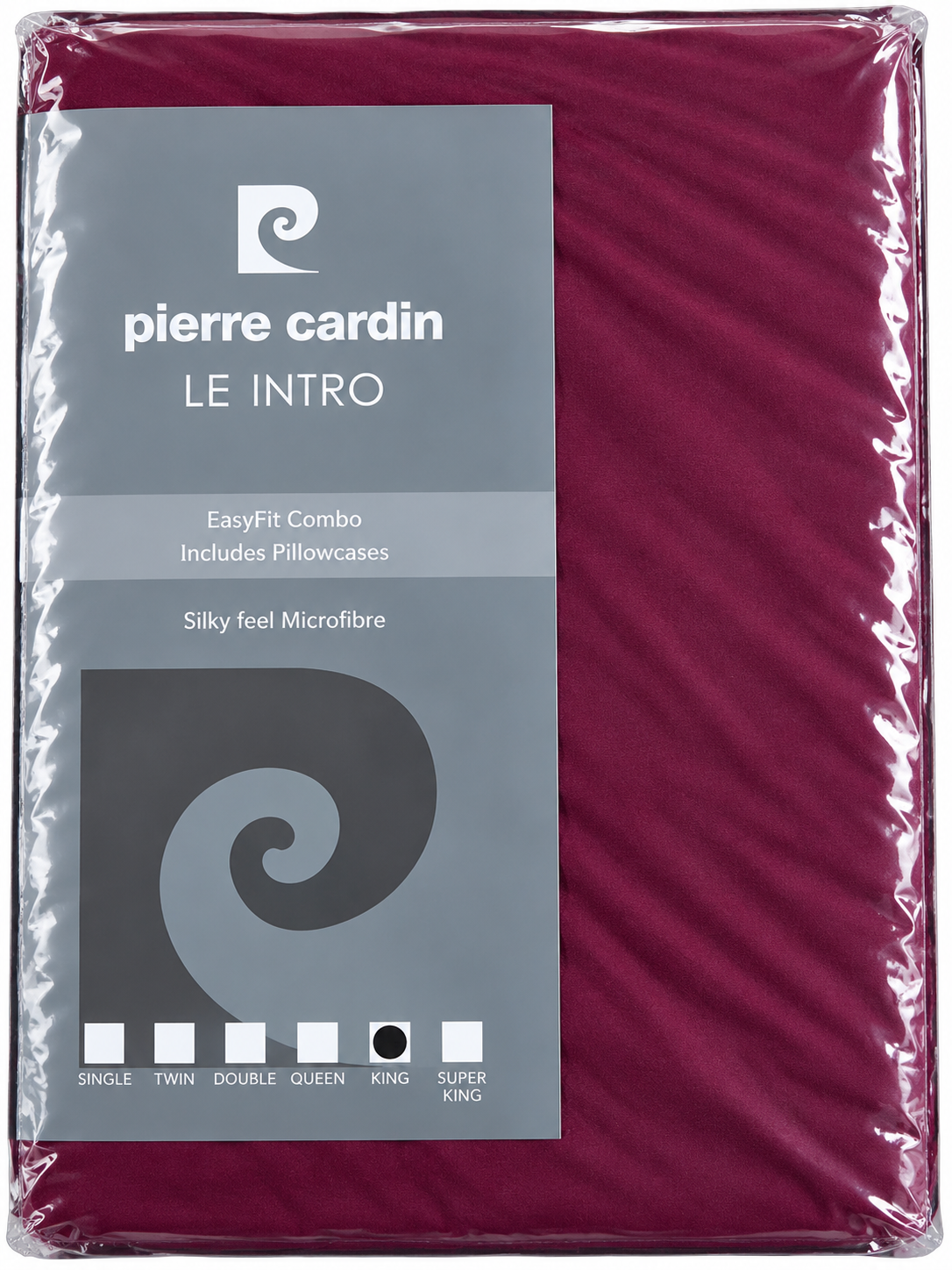 Pierre Cardin Le Intro EasyFit Combo – Burgundy - Image 2