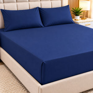 Pierre Cardin Sheet Set – Navy Blue