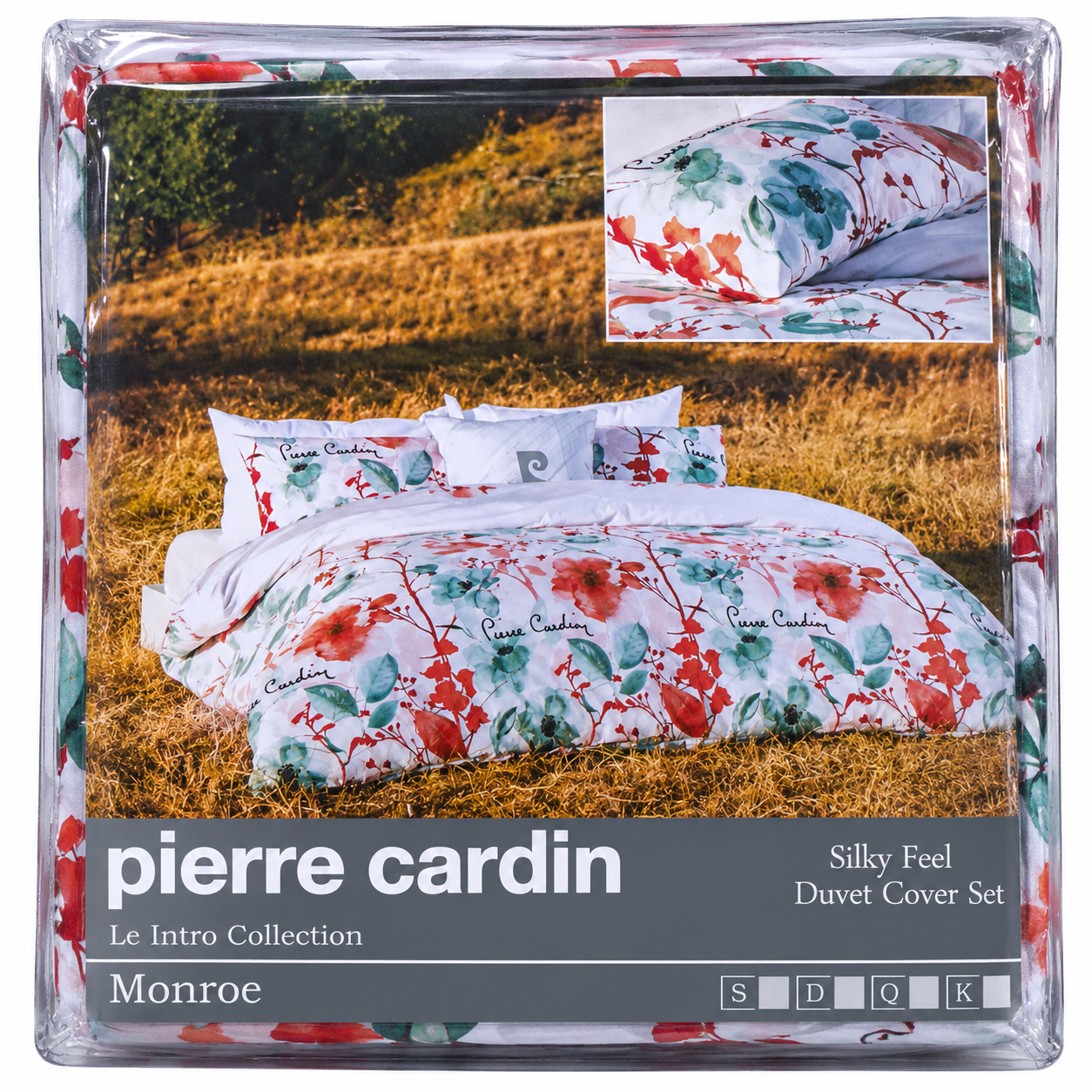 Pierre Cardin Monroe – Silky Feel Duvet Cover Set - Monroe - Image 2