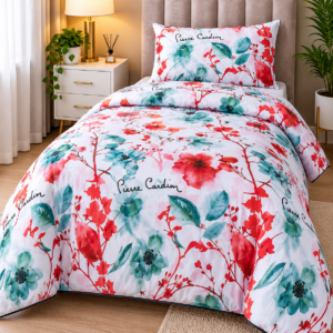 Pierre Cardin Monroe – Silky Feel Duvet Cover Set - Monroe