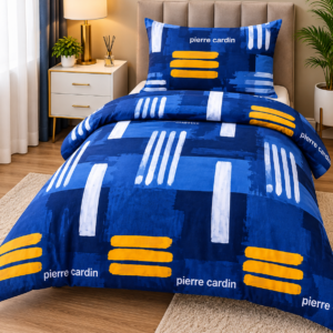 Pierre Cardin Painted Patchwork 144 Thread Count Duvet Cover Set