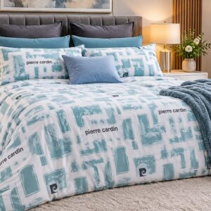 Pierre Cardin Geo Brushstroke Duvet Cover Set – Le Intro Collection