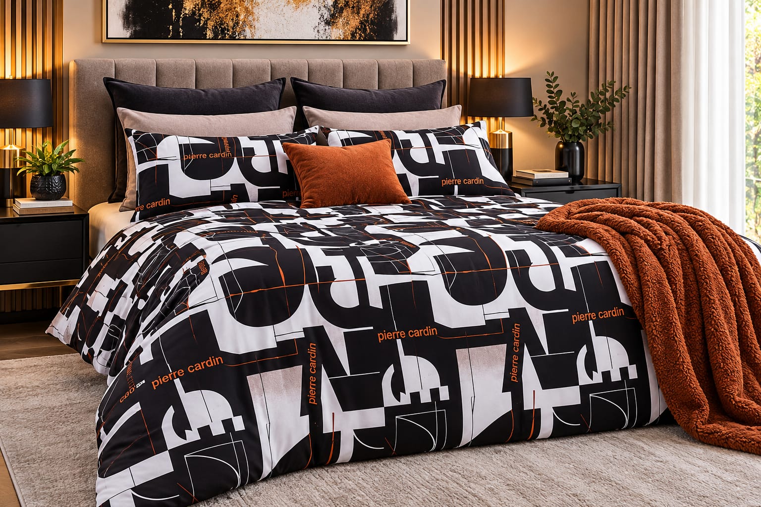 Pierre Cardin Pownard Duvet Cover Set – Le Intro Collection