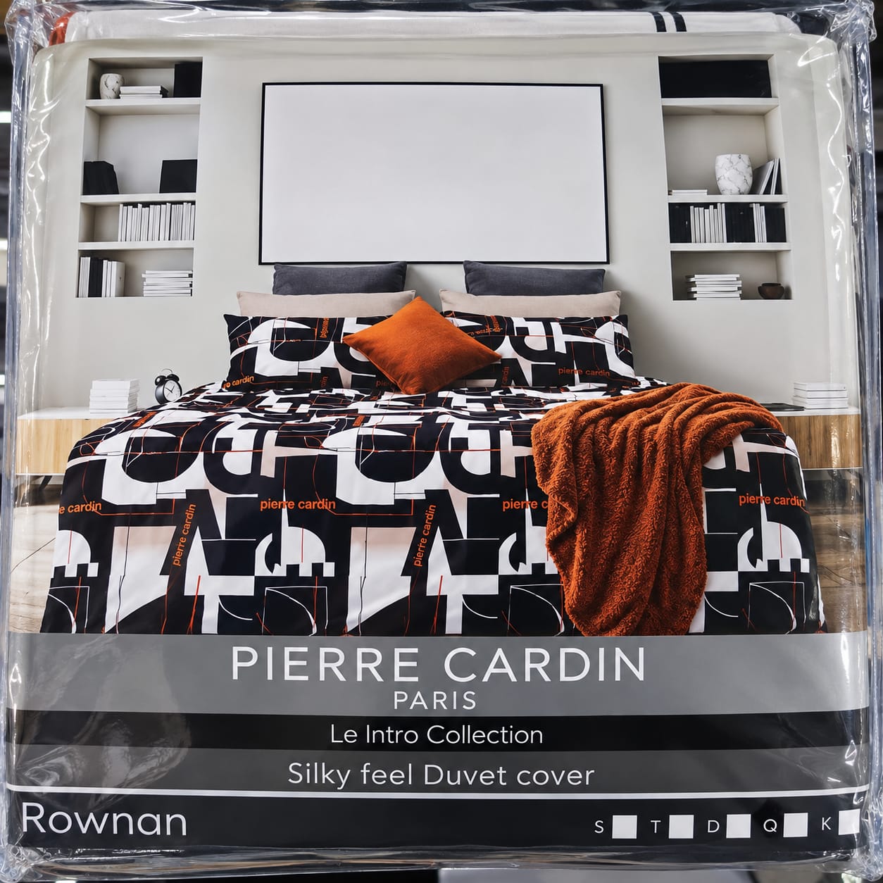 Pierre Cardin Pownard Duvet Cover Set – Le Intro Collection - Image 2